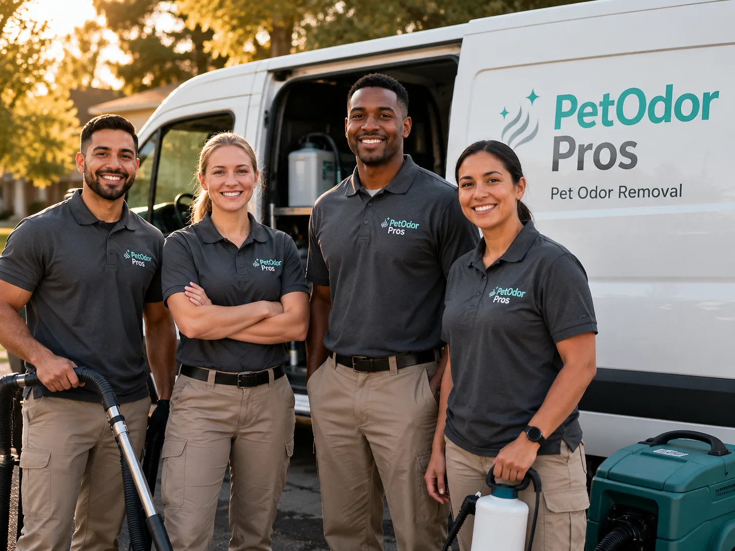 Pet Odor Removal team serving Irvine, PA